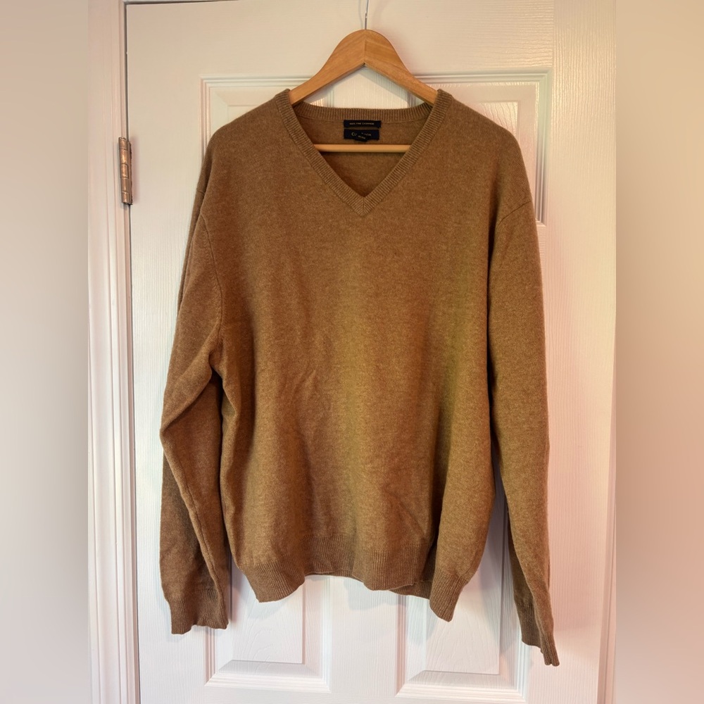 Club Room 100% fine cashmere sweater in a men's size XL